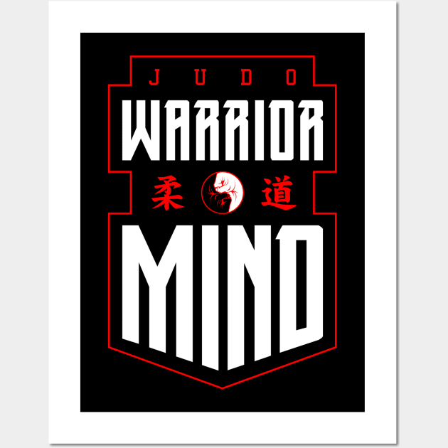 Judo Warrior Mind Wall Art by Grandeduc